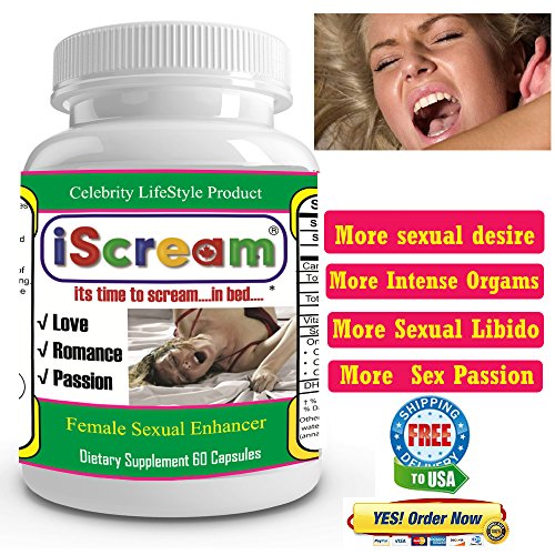 i-Scream Women s Sex Pills -Female Libido Enhancer, Sexual Enhancement, Passion, Orgams, Sex Pill for All Ages of Woman