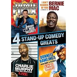 Stand Up Comedy Greats Collection (Bernie Mac / Charlie Murphy / Jamie Foxx / Donnell Rawlings)