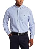 U.S. Polo Assn. Mens Striped Shirt With Two Contrasting Colors