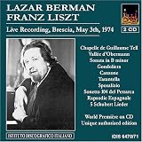 Lazar Berman plays Franz Liszt