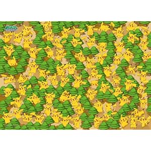 【クリックで詳細表示】300ピース ポケモンDP ピカチュウの森 300-L312