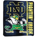 Notre Dame Northwest NCAA Royal Plush Throw