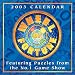 Wheel of Fortune 2003 Calendar: Featuring Puzzles from the No. 1 Game Show