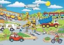 Ravensburger Puzzle 24 Pieces On the Move Giant Floor Puzzle