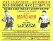 Rocky Marciano Vs Roland LaStarza 1953 Poster 11.7