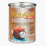Pediasure Liquid Enteral Formula Institutional-Use with Fiber, Vanilla - 8 Oz / can, 24 / Case