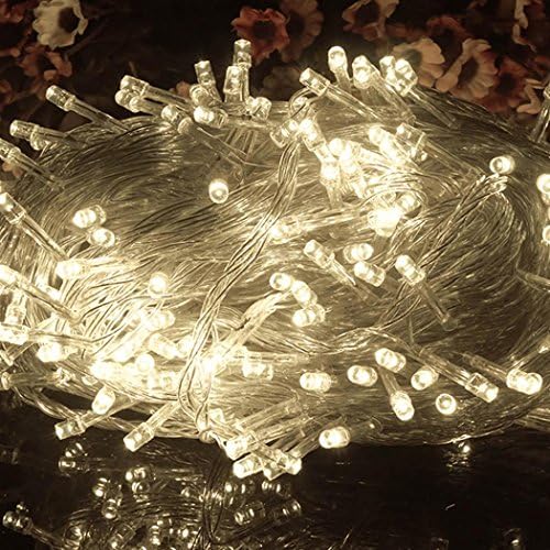 50M 400 LED String Fairy Light for Wedding Christmas Party Holiday Multi-Color with Tail Plug