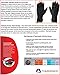 Thermoskin Premium Arthritic Gloves Pair, Black, Thermoskin Premium Arthritic Gloves Pair, Black, Relieves Arthritic Pain in Fingers and Hand, Size XX-Large