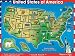 Melissa & Doug Deluxe Wooden USA Map Sound Puzzle