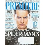 Premiere Magazine January / February 2007 Tobey Maguire book cover