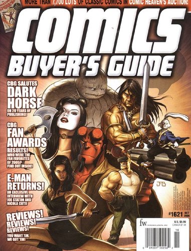 Comics Buyer's Guide Magazine #1621 : CBG Salutes Dark Horse on 20 Years (October 2006)