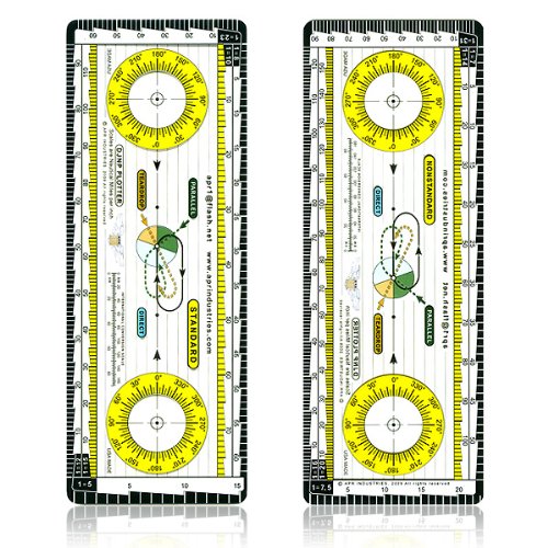 Premier Enroute IFR Radio Facility Chart Plotter - Lifetime Guaranteed by APR