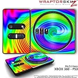 DJ Hero Skin Rainbow Swirl fit XBOX 360 and PS3 (DJ HERO NOT INCLUDED)