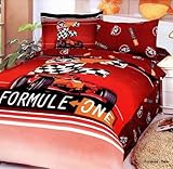 Le Vele Formula - Duvet Cover Bed in Bag - Twin Kids Bedding Juvenile Set - ....