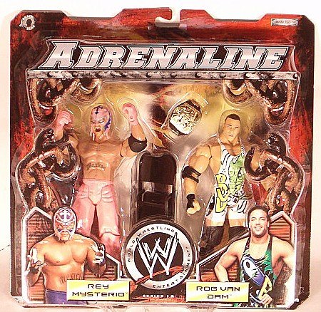 WWE Adrenaline Series 12 Rey Mysterio Vs Rob Van Dam
