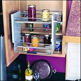 Rev-A-Shelf 5PD-24CR Pull-Down Shelving System - Wire-Chrome