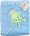 Luvable Friends Super-soft Hooded Bath Wrap, Blue