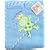 Luvable Friends Super-soft Hooded Bath Wrap, Blue