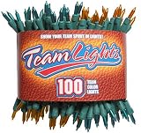 TeamLights Aqua and Orange Decorative Light String in Sports Package - B000LQITVU