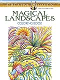 Creative Haven Magical Landscapes Coloring Book (Adult Coloring)