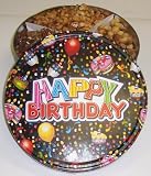 Scott's Cakes Glazed Nut Combo Macadamia Nut, Cashew, and Pecan in a Large Happy Birthday... by Scott's Cakes