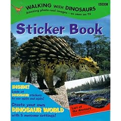 "Walking with Dinosaurs": Peel and Lift Stickerbook