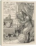 ASTRONOMY/16TH CENTURY - Canvas Print 16x12 (40x30cm) by Mary Evans