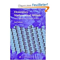 Elementary Mathematical Models: Order Aplenty and a Glimpse of Chaos
