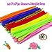 Pipe Cleaners, 240 PCS Arts and Crafts Pipe Cleaners Chenille , 6mm X 12 Inch, 12 Colors by Outee