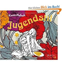 Kunst-Malbuch Jugendstil