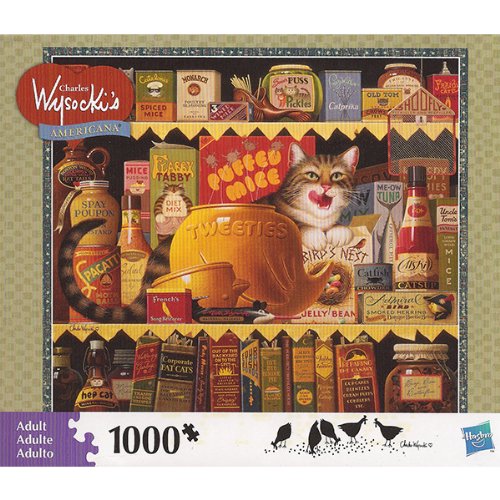 Image of CHARLES WYSOCKI's AMERICANA PUZZLE Ethel the Gourmet 1000 Piece