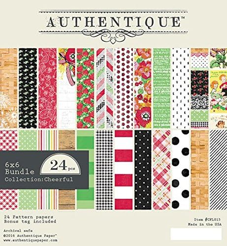 Cheerful 6x6 paper pad