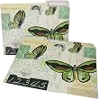 12 Cavallini Butterfly Butterflies Ephemera Manila Folders