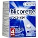 Nicorette Lozenges, 4 mg, 108-Count Box (Original Flavor)
