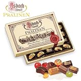Asbach Uralt Brandy Filled Chocolates in Wooden Gift Box - 250g/8.8oz