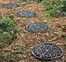 4 - Pk. Cast Iron Stepping Stones