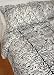 BLACK/WHITE Zebra Print 300Tc Duvet Set - KING