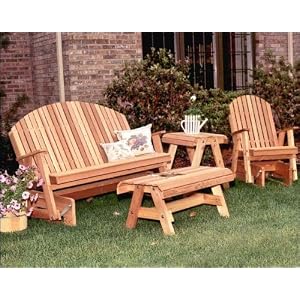 Red Cedar Blue Mountain Fanback Glider Collection by