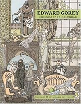 Edward Gorey 2010 Postcard Calendar