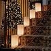 LumaBase 31912 12 Count Plastic Lanterns, Tan