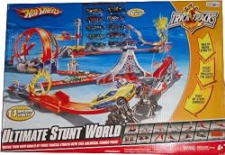 Hot Wheels Trick Tracks Ultimate Stunt World Play Track Set
