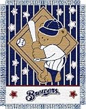 Milwaukee Brewers Jacquard BABY Throw Blanket