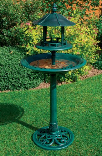 Kingfisher BB01 Ornamental Bird Bath and Table