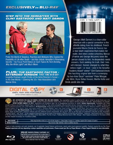 Cover art for  Hereafter [Blu-ray]