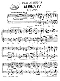 Albeniz Iberia Book IV: 3. Eritana: Instantly download and print sheet music Albeniz Iberia Book IV: 3. Eritana: Instantly download and print sheet music