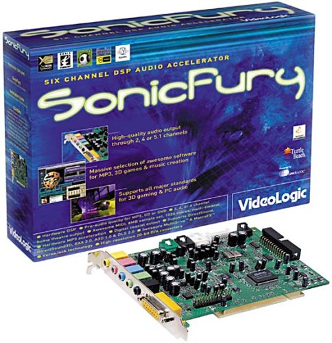 PURE Digital SonicFury retail Soundkarte PCI