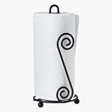 Spectrum #44410 Black Paper Towel Holder