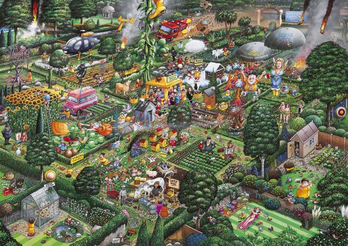 Childrens Toyshop  Toys : Gibsons Puzzle - I Love Gardening - 1,000 Piece Jigsaw
