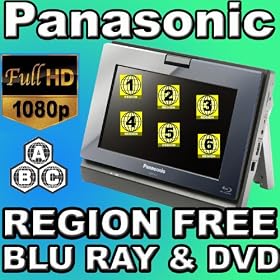 New PANASONIC DMP-B15 ALL ZONE BD DVD Multi Region Code Free DVD 123456 PAL NTSC Blu Ray... by Panasonic