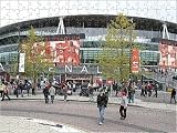 Jigsaw of Emirates Stadium from Arsenal FC